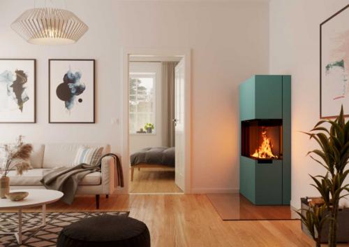 Spartherm stove Zirkon 2R Living Fire